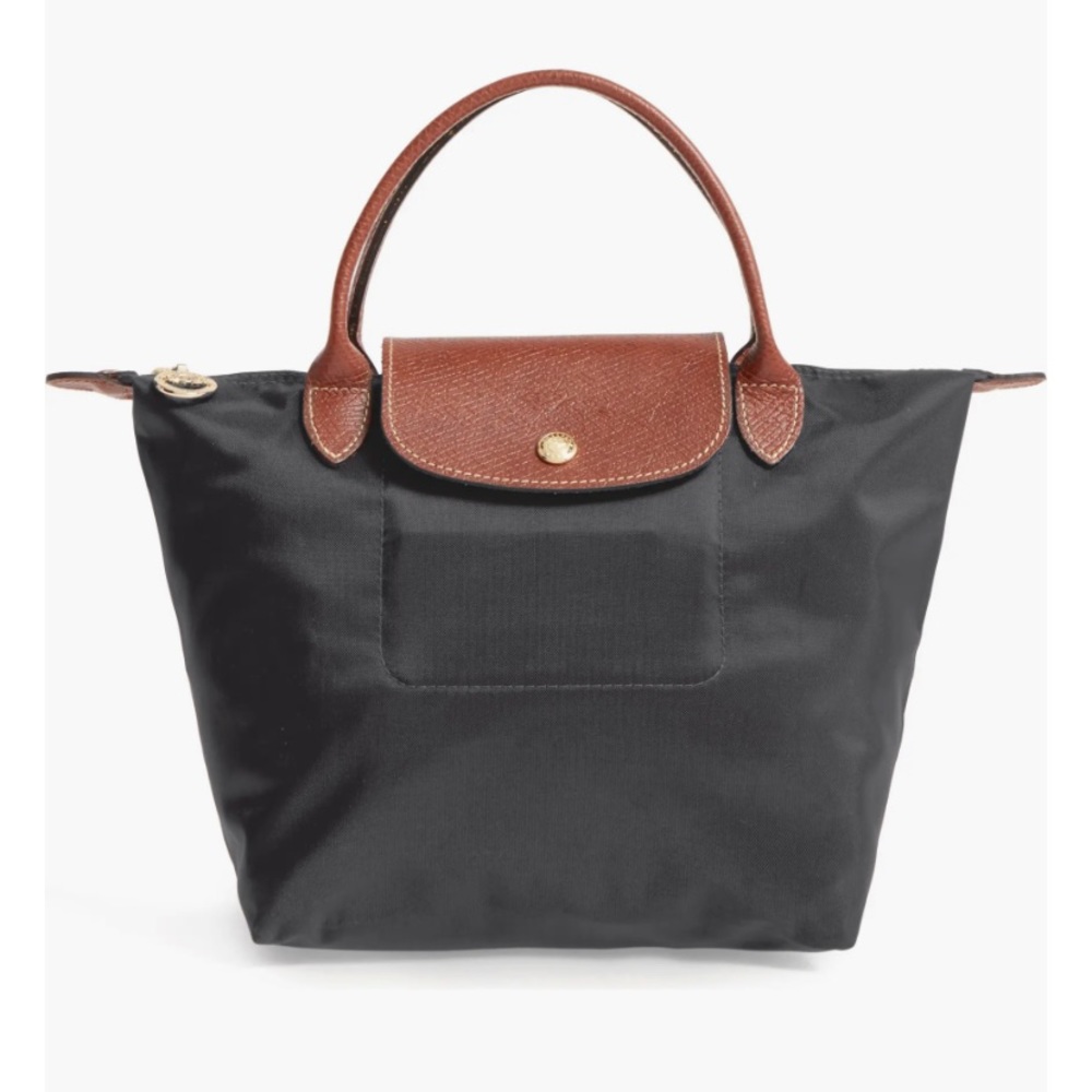 Longchamp 'Mini Le Pliage' Handbag black